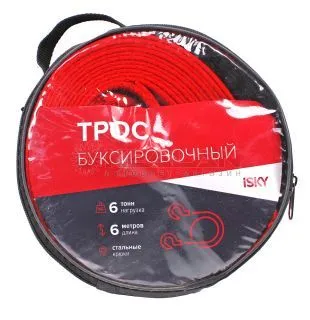iSky iTR-6T6M трос буксировочный, 6 т, 6 м.