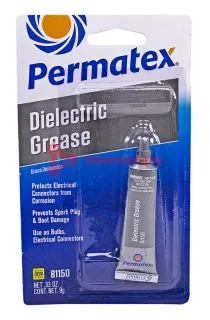 Permatex 81150 диэлектрическая смазка для контактов, защита электрических соединений, 9,4 г.