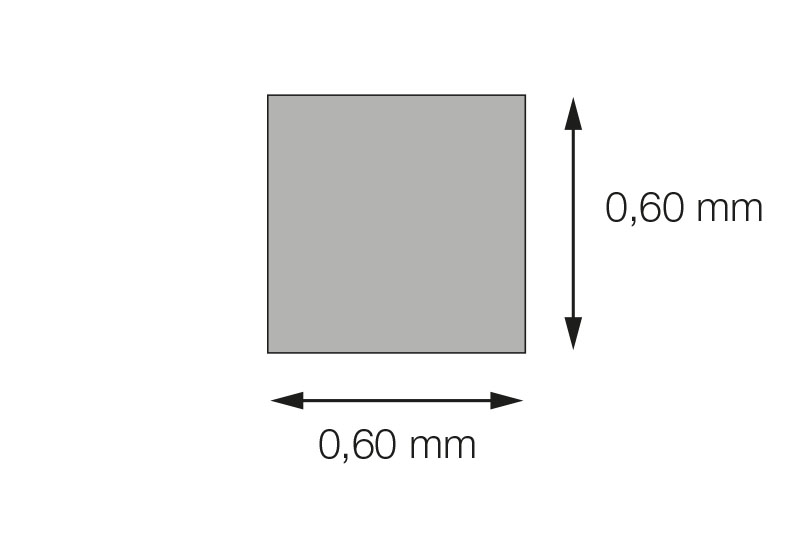 ProGlass VKD-44 квадратная струна для резки, толщина 0,6 мм, 44 м.