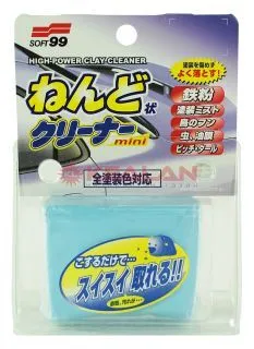 Soft99 Surface Smoother Mini очиститель кузова на основе глины, 100 г.