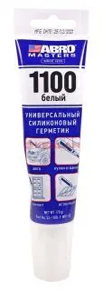 ABRO MASTERS SS-1100-3-WHT-RE герметик силиконовый, белый, 70 г.