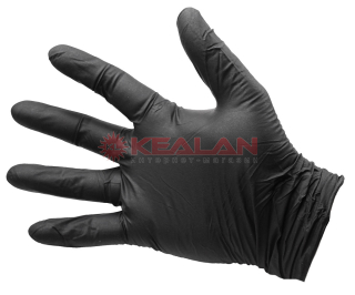 Adolf Bucher 90.2000.9 усиленные индустриальные перчатки, нитриловые, черные, L
