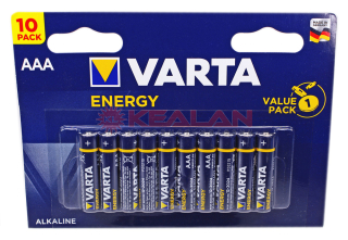 VARTA ENERGY AAA батарейка, 10 шт.