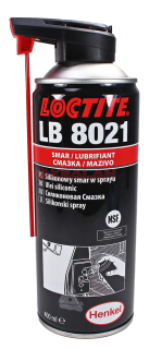 LOCTITE LB 8021 силиконовый спрей-смазка, 400 мл.