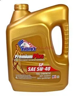 ABRO MO-FS-5-40-SP-4L масло моторное синтетическое SAE 5W-40 SP, 4 л.