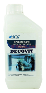 ACG DECOVIT суперпенный автошампунь для бесконтактной мойки, 1 л.