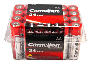 Camelion AA/LR06 алкалиновая батарейка в блистере, 24 шт.