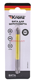 KRANZ бита для шуруповерта PH2х90 мм (1 шт./уп.)