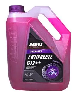 ABRO AF-755-L антифриз фиолетовый G12++, 5 кг.