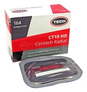 TECH СТ-10HD 164 заплатка с радиальным кордом, усиленная, 65 х 80 мм.