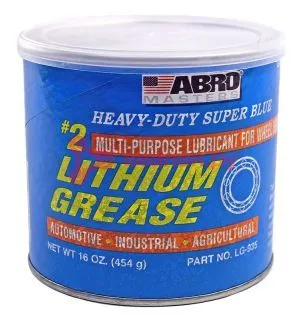 ABRO MASTERS LG-935 смазка литиевая синяя #2, 454 г.