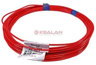 CARGEN AX3591 провод ПВАМ красный 2,5 кв. мм, 10 м. б/упак