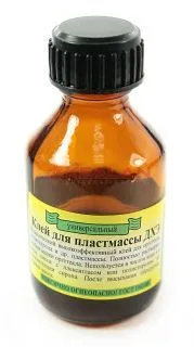 Дихлорэтан (ДХЭ) клей для пластмасс, 40 г.