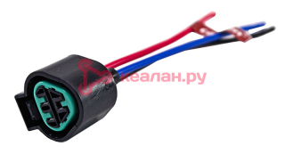 CARGEN AX6383 Разъем PB62503027 (3pin) 3 контакта ДХО, ПТФ, электрокорректора фар, боковых повторите