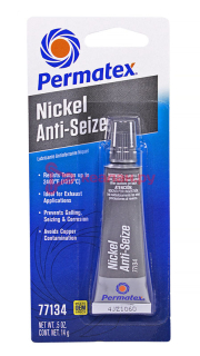 Permatex 77134 смазка противозадирная высокотемпературная никелевая, 14 г.