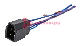 CARGEN AX34402 разъем 2108-3724358 межжгутовой 5-ти контактный штыревой серии 2.8, с проводами 0,75 