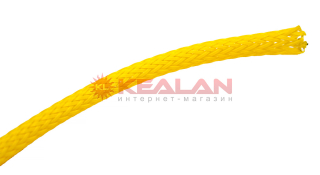 Wesons PILOT защитная оплетка змеиная кожа желтая, 5-10 мм.