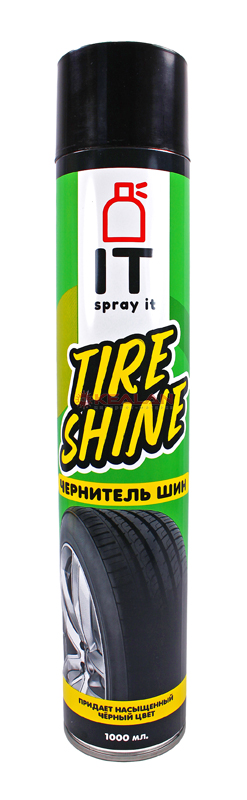 SPRAY IT Tire Shine чернитель шин, блеск, с силиконом, 1000 мл.