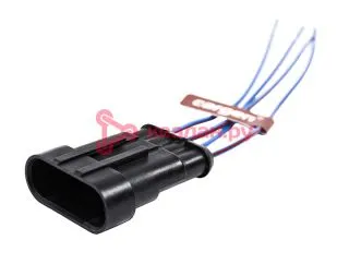 CARGEN AX366 разъем 282106-1 4-х контактный жгута задних фонарей, для а/м ГАЗ 3302, моторной косы, д