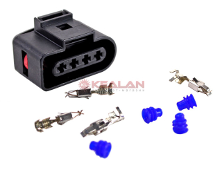 CARGEN AX6564S разъем 1J0973724 (4pin) 4 контакта катушки зажигания для Audi, Dodge, Seat, Skoda, Vo