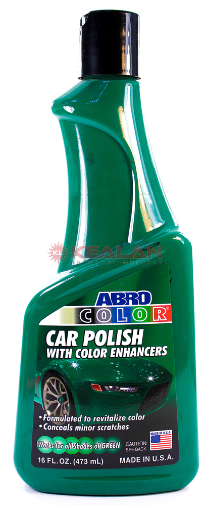 ABRO AB-301-GR aвтополироль для кузова цветная, зелёная, 473 мл.