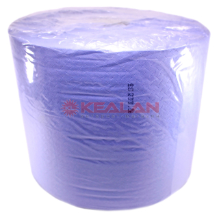Veiro Professional Comfort W201 бумага протирочная, голубая, 2 слоя, размер листа 24 см х 35 см, 1000 листов, 1 рулон