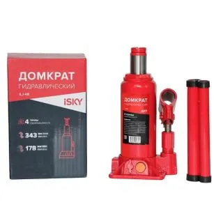 iSky iLJ-4B домкрат 4 т, бутылочный гидравлический, от 178 до 343 мм.