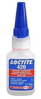 LOCTITE 420 клей для металлов, резины и пластмасс, капиллярный, 20 г.