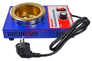 REXANT паяльная ванна, модель R80, 250 Вт, ø80 мм, 200-480 °C