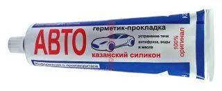 Казанский силикон автогерметик-прокладка, 180 г.