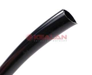 TEC KM-12 ПВХ трубка (кембрик), черный цвет, диаметр 12 мм.