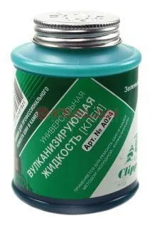 CLIPPER А024 вулканизирующая жидкость, клей зеленый, универсальный, 240 мл.