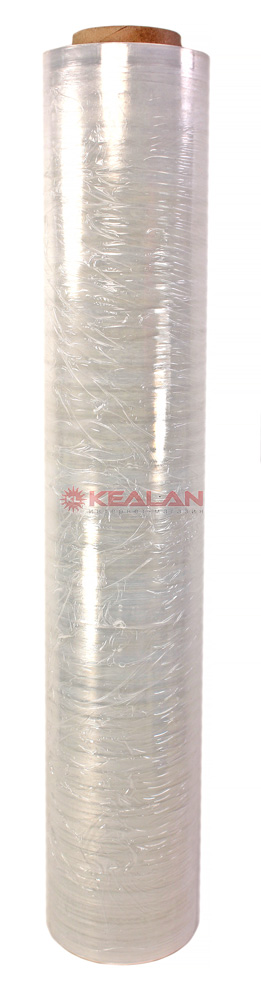Kraft стрейч пленка для упаковки прозрачная, первичное сырье, 500 мм, 300 м, 1,8 кг.