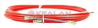 REXANT протяжка кабельная, красная, 3,5 мм, длина 15 м.