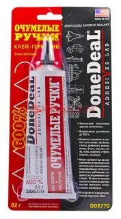Done Deal DD6770 клей герметик "Очумелые ручки" - 600% растяжения, 82 г.