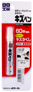 Soft99 KIZU PEN краска-карандаш для заделки царапин, белый, 20 г.