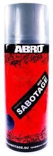 ABRO SPG-301 краска-спрей SABOTAGE 301, серый
