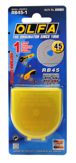 OLFA OL-RB45-1 лезвие круглое для RTY-2/G,45-C, 45 х 0,3 мм, 1 шт.