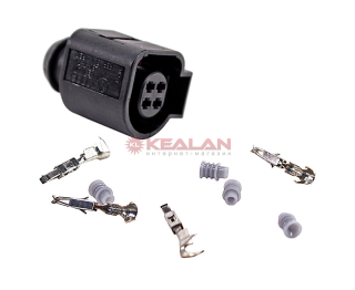 CARGEN AX6584S разъем 4B0973712 (4pin) 4 контакта датчика температуры для Audi, Ford, Seat, Skoda, V