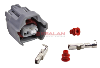 CARGEN AX6482S разъем 61890670 (2pin) 2 контакта топливной форсунки для Nissan.