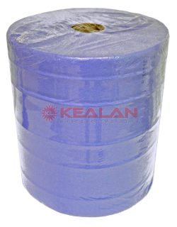 Veiro Professional Comfort W202 бумага протирочная, голубая, 2 слоя, 33 х 35 см, 1000 листов, 1 рулон
