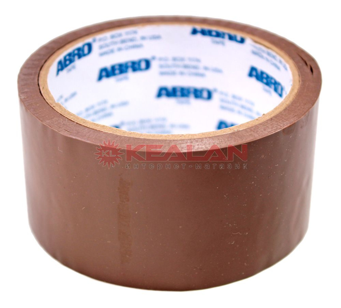 ABRO 2129A-48-50-T лента упаковочная коричневая, 48 мм, 46 м.