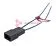 CARGEN AX34202 разъем 2108-3724354 межжгутовой 2-х контактный штыревой серии 2.8, с проводами 0,75 м