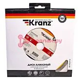 KRANZ KR-90-0114 диск алмазный отрезной сплошной 200x25,4/22,2x2x10мм.