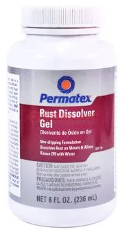 Permatex 81756 удалитель ржавчины, гель, 236 мл.