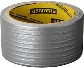 STAYER 12080-50-10 армированная лента серебристая, универсальная, 48 мм х 10 м.