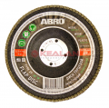 ABRO MASTERS CFD-12522A80-RE диск торцевой лепестковый конический, 80, 125 мм,  22,23 мм.