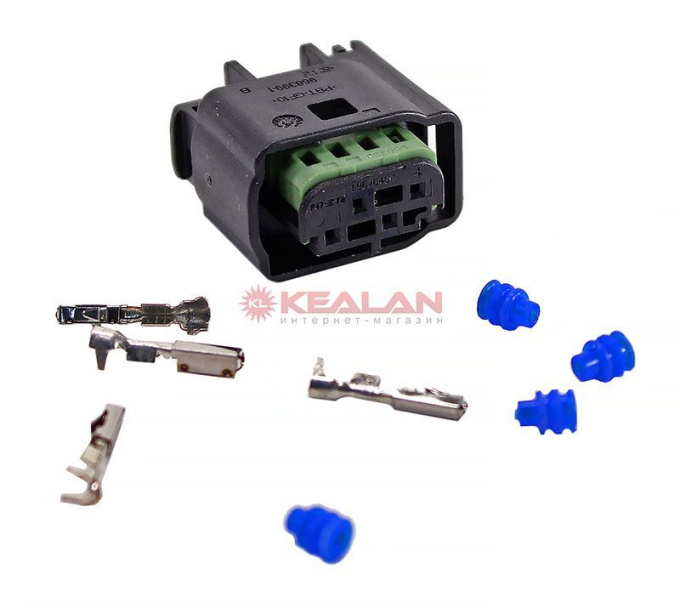 CARGEN AX6514S разъем 8E0971934 (4pin) 4 контакта камеры заднего вида для Audi, Skoda, Volkswagen.