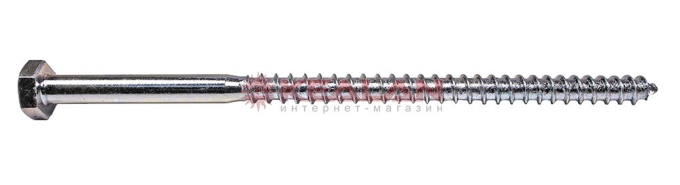 MixOne. шуруп 10х200 для крепления деревянных лаг, 1 шт.