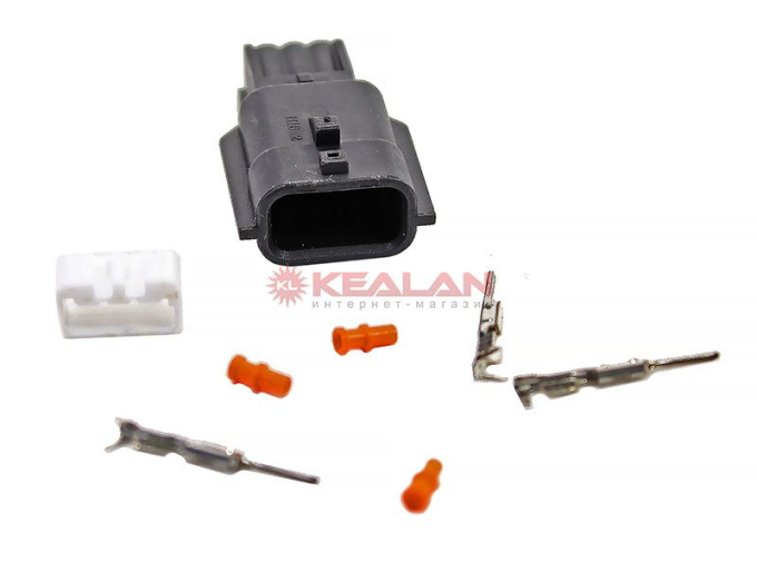 CARGEN AX6423S разъем 7282885230 (3pin) 3 контакта электрокорректора фар для Lada (ВАЗ), Renault.